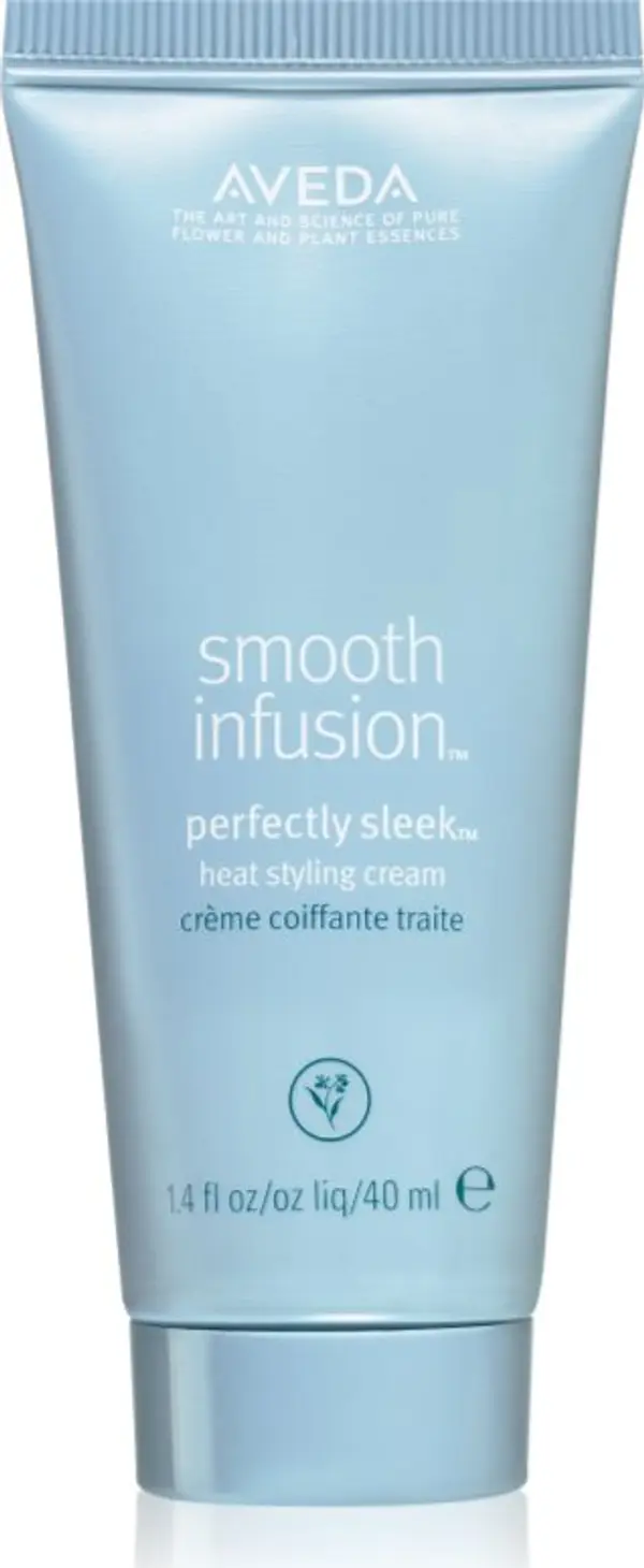 Aveda Aveda Smooth Infusion™ Perfectly Sleek™ Heat Styling Cream термозащитен крем за изглаждане на непокорна коса против цъфтене 40 мл.