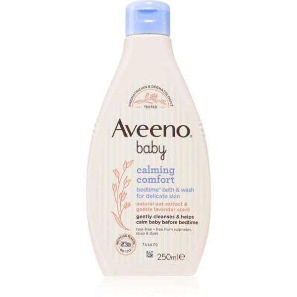 Aveeno Aveeno Baby Calming Comfort миещ гел за добър сън  за детска кожа 250 мл.