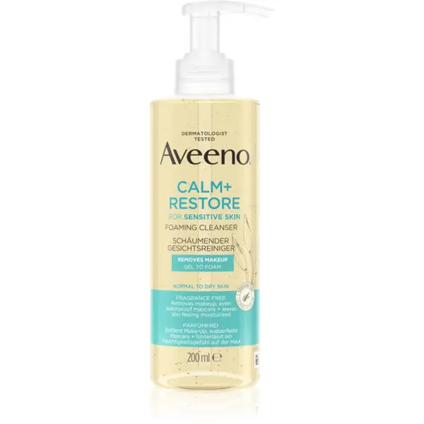 Aveeno Aveeno Calm + Restore почистваща пяна за лице 200 мл.