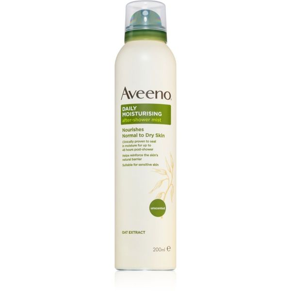 Aveeno Aveeno Daily Moisturising After Shower Mist хидратираща мъгла за тяло 200 мл.