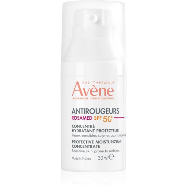 Avène Avène Antirougeurs Rosamed Protective Moisturizing Concentrate концентрирана грижа против зачервяване на кожата SPF 50+ 30 мл.