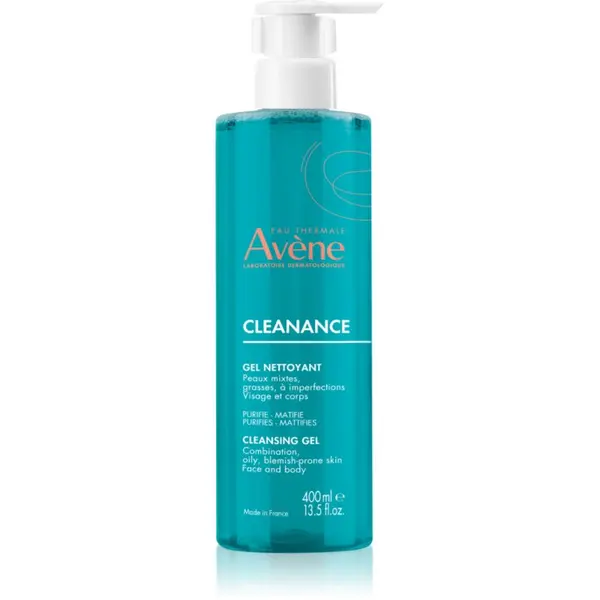 Avène Avène Cleanance Cleansing Gel почистващ гел за мазна кожа склонна към акне 400 мл.