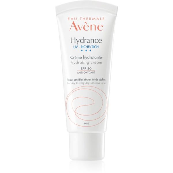 Avène Avène Hydrance UV - Riche / Rich хидратиращ крем за чувствителна кожа SPF 30 40 мл.