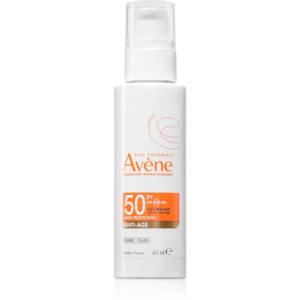 Avène Avène Sun Anti-Age Fluid защитен флуид против бръчки SPF 50 40 мл.
