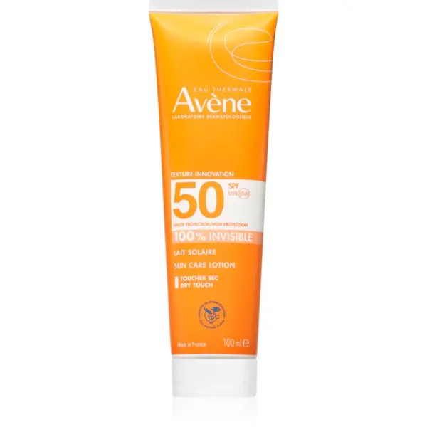 Avène Avène Sun Care Lotion 100% Invisible водоустойчив лосион за слънце SPF 50 100 мл.