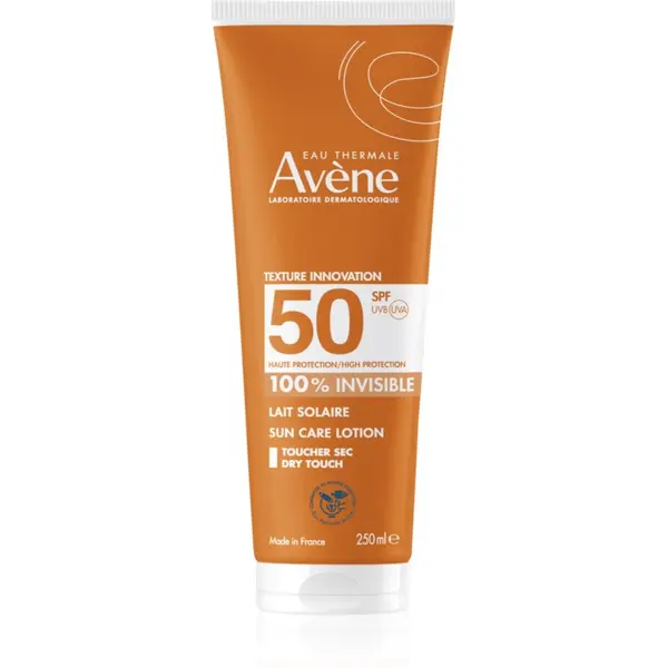 Avène Avène Sun Care Lotion 100% Invisible водоустойчив лосион за слънце SPF 50 250 мл.