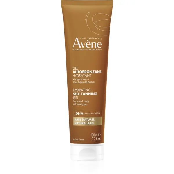Avène Avène Sun Hydrating Self-Tanning Gel бронзиращ гел за лице и тяло за всеки тип кожа на лицето 100 мл.