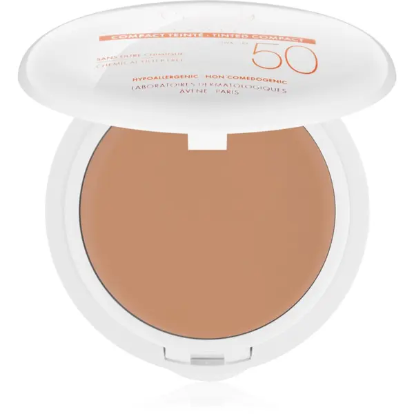 Avène Avène Sun Mineral Tinted Compact компактен грим SPF 50 цвят Sable - Beige 10 гр.