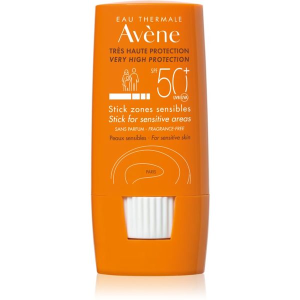 Avène Avène Sun Sensitive стик за чувствителни места SPF 50+ 8 гр.