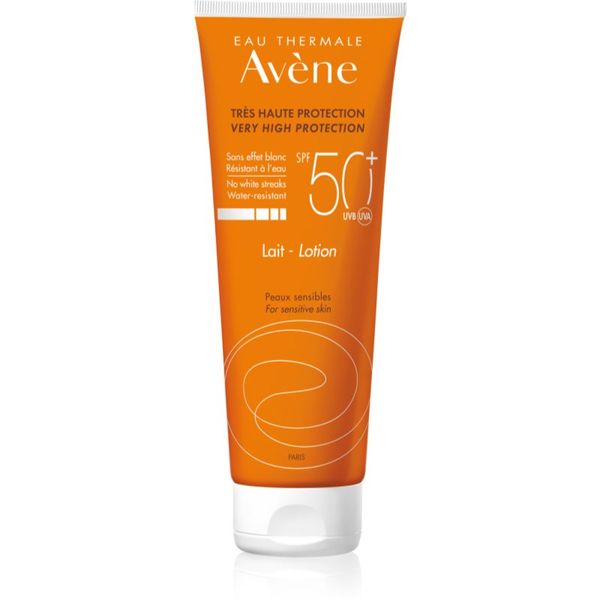 Avène Avène Sun Sensitive защитно мляко за чувствителна кожа SPF 50+ 250 мл.
