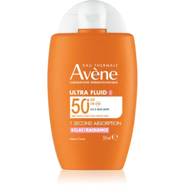 Avène Avène Sun Ultra Fluid Radiance озаряващ флуид против слънчеви лъчи SPF 50+ 50 мл.