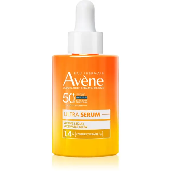 Avène Avène Sun Ultra Serum Activates Glow защитен серум за озаряване на лицето SPF 50+ 30 мл.