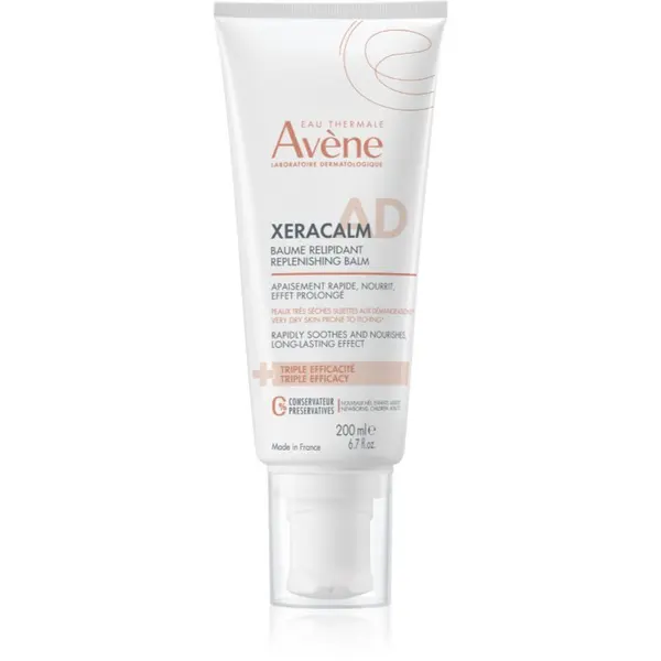 Avène Avène XeraCalm A.D. Lipid-Replenishing Balm релипидиращ балсам за много суха чуствителна и атопична кожа 200 мл.