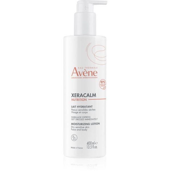 Avène Avène XeraCalm Nutrition хидратиращо мляко за тяло и лице за много суха кожа 400 мл.