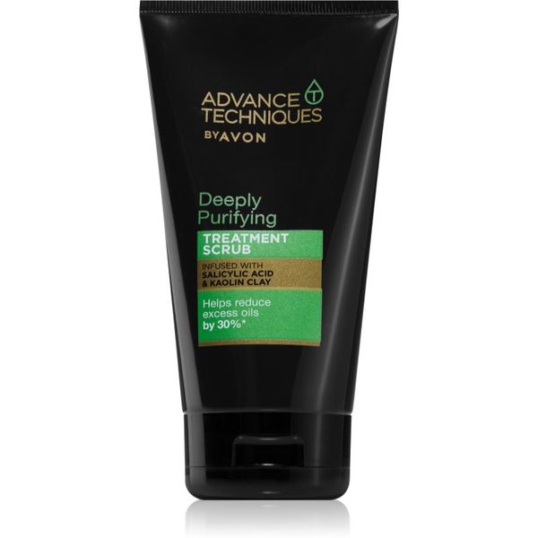Avon Avon Advance Techniques Deeply Purifying дълбоко почистващ пилинг за мазна коса 150 мл.