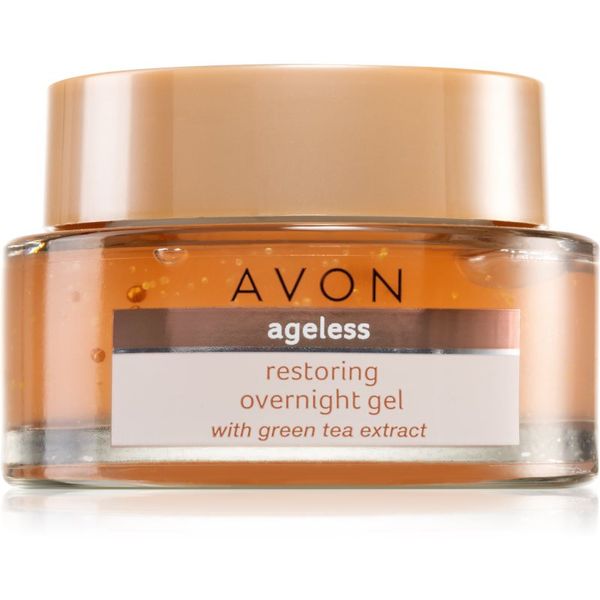 Avon Avon Ageless възстановяваща нощна грижа с екстракт от зелен чай 50 мл.