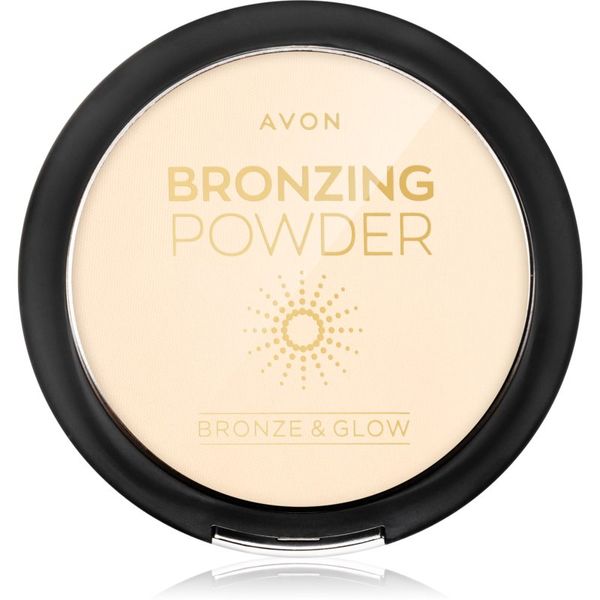 Avon Avon Bronze & Glow бронзираща пудра цвят Golden Bronze 13,5 гр.
