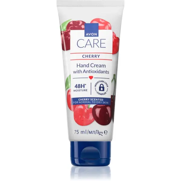 Avon Avon Care Cherry хидратиращ крем за ръце за нормална и суха кожа 75 мл.