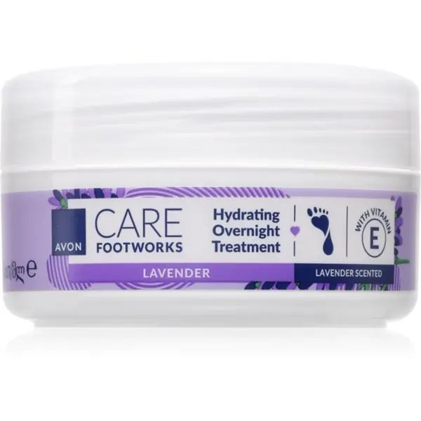 Avon Avon Care Footworks нощна хидратираща грижа за ходила 150 мл.