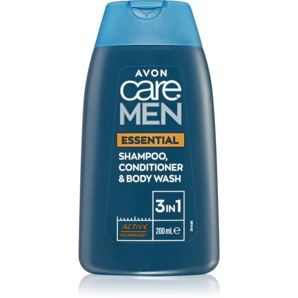 Avon Avon Care Men Essential 3 в 1 шампоан, балсам и душ гел 200 мл.
