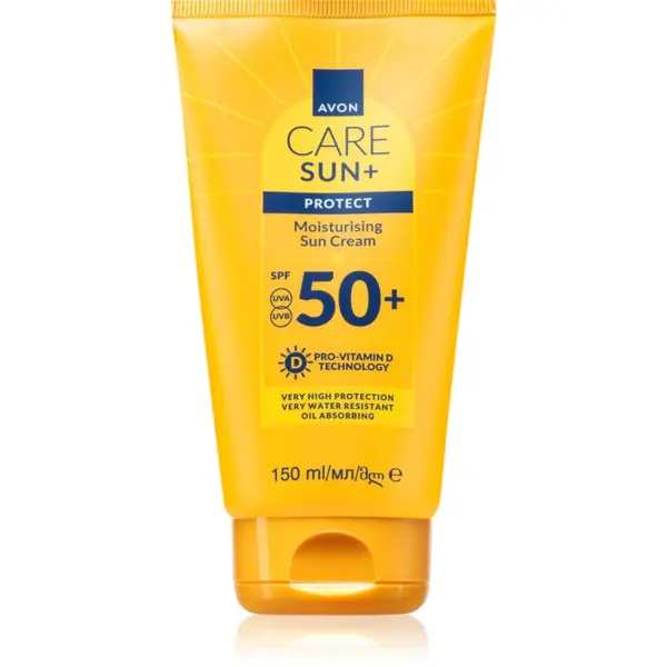 Avon Avon Care Sun + Protect хидратиращ слънцезащитен крем SPF 50+ 150 мл.