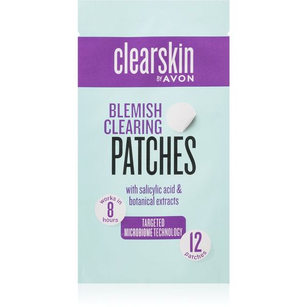 Avon Avon Clearskin  Blemish Clearing лепенки за проблемна кожа против акне 12 бр.