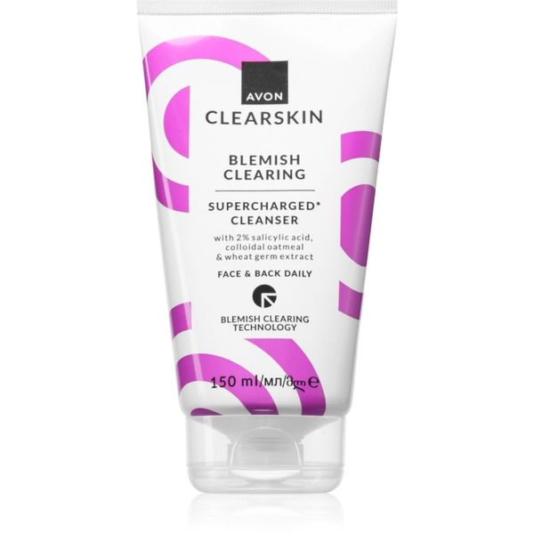 Avon Avon Clearskin Blemish Clearing почистващ гел за лице против зачервяване на кожата 150 мл.