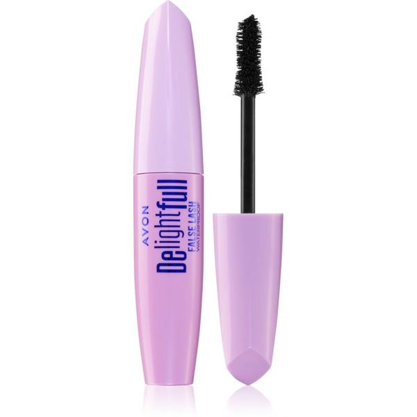 Avon Avon DelightFull False Lash водоустойчива удължаваща спирала цвят Blackest Black 10 мл.