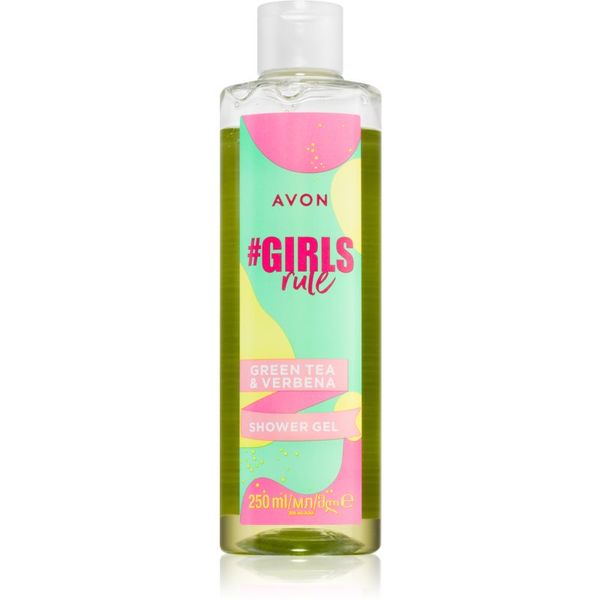 Avon Avon #GirlsRule Green Tea & Verbena освежаващ душ гел 250 мл.