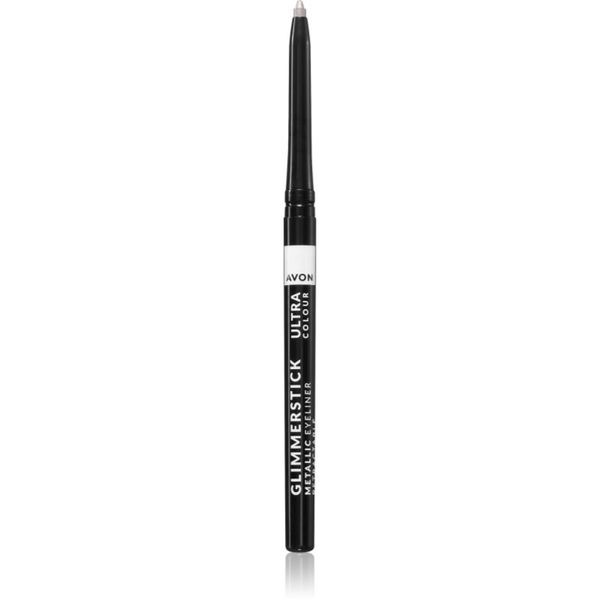 Avon Avon Glimmerstick Metallic метален молив за очи цвят Gunmetal 0.35 гр.