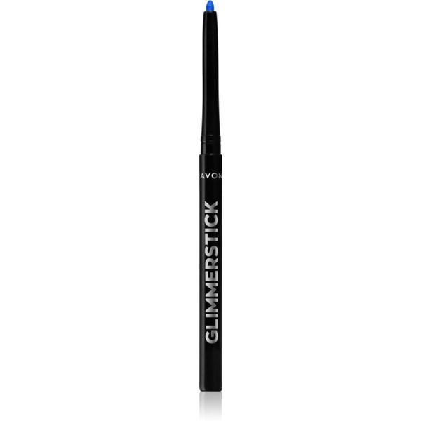Avon Avon Glimmerstick молив за очи с интензивен цвят цвят Azure Blue 0,28 гр.