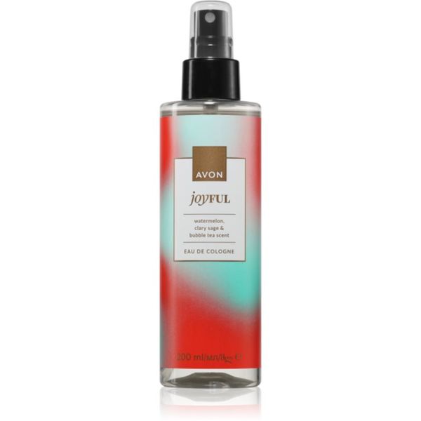 Avon Avon Joyful Watermelon & Clary Sage & Bubble Tea одеколон за жени 200 мл.