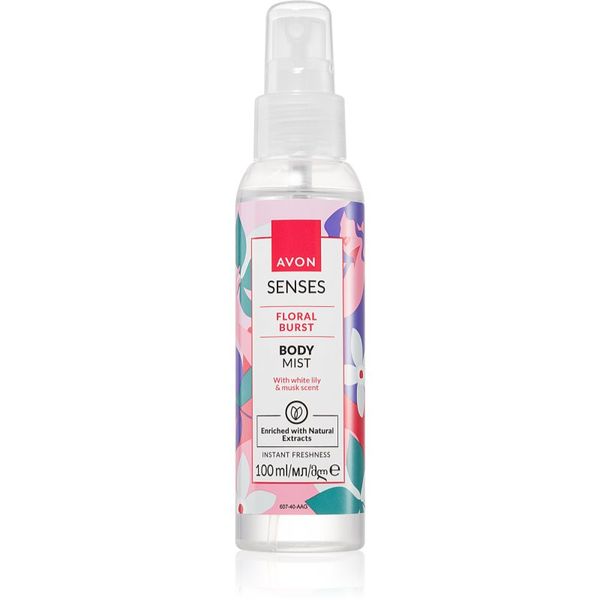 Avon Avon Senses Floral Burst спрей за тяло за жени 100 мл.