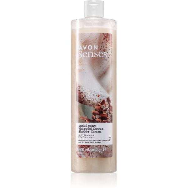Avon Avon Senses Indulgent Whipped Cocoa ревитализиращ душ крем 500 мл.