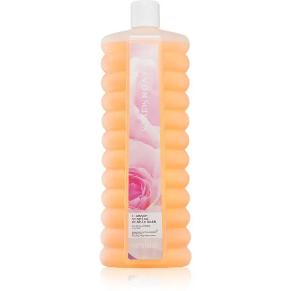Avon Avon Senses L'amour Sunrise пяна за вана с аромат на рози 1000 мл.