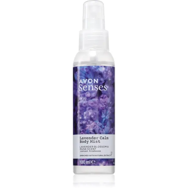 Avon Avon Senses Lavender Calm парфюмиран спрей за тяло 100 мл.