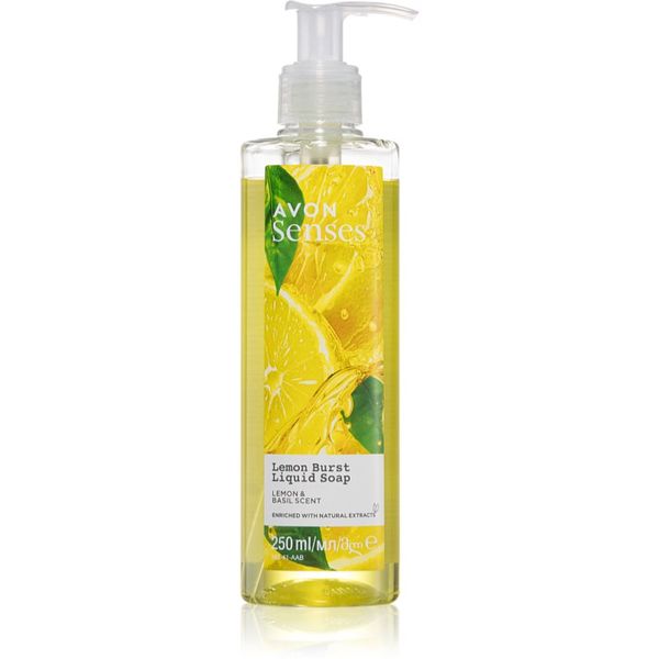 Avon Avon Senses Lemon Burst освежаващ течен сапун 250 мл.