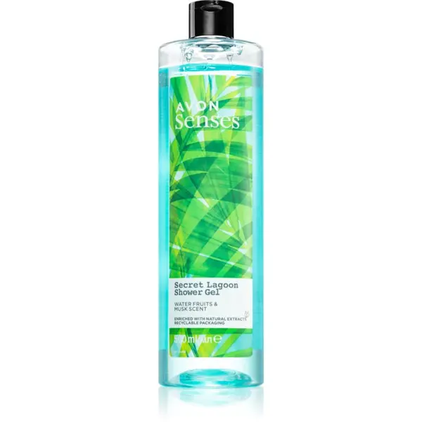 Avon Avon Senses Secret Lagoon освежаващ душ гел 500 мл.