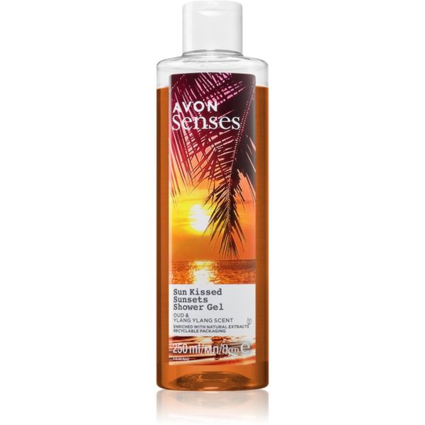 Avon Avon Senses Sun Kissed Sunsets освежаващ душ гел 250 мл.