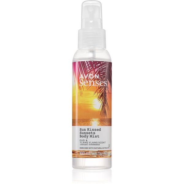 Avon Avon Senses Sun Kissed Sunsets освежаващ спрей за тяло 100 мл.