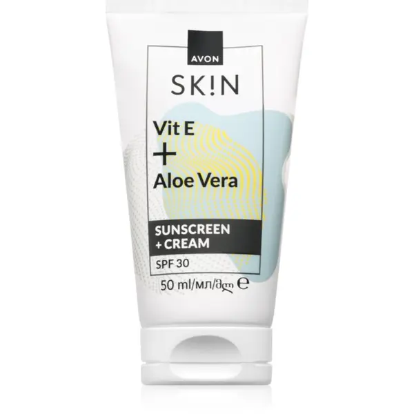 Avon Avon Sk!n Vit E + Aloe Vera крем за лице SPF 30 50 мл.