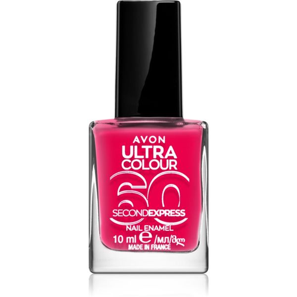 Avon Avon Ultra Colour 60 Second Express бързозасъхващ лак за нокти цвят Fun N Fuchsia 10 мл.