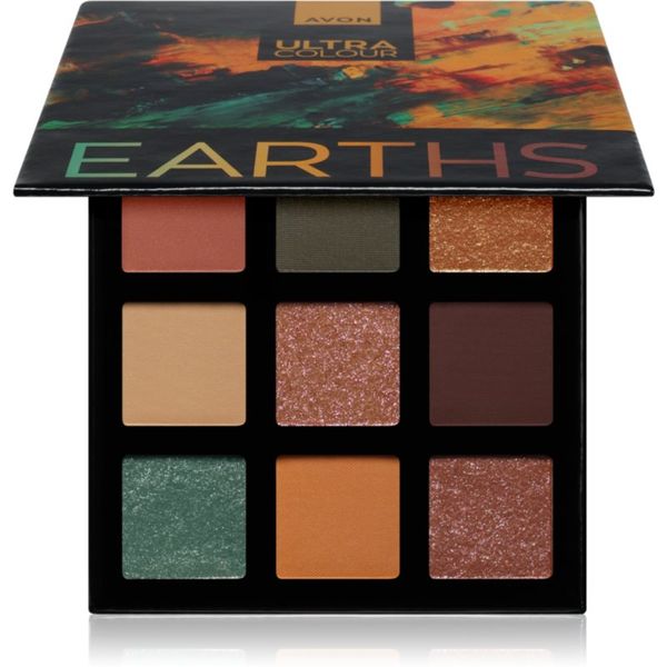 Avon Avon Ultra Colour палитра сенки за очи цвят Earths 6,3 гр.