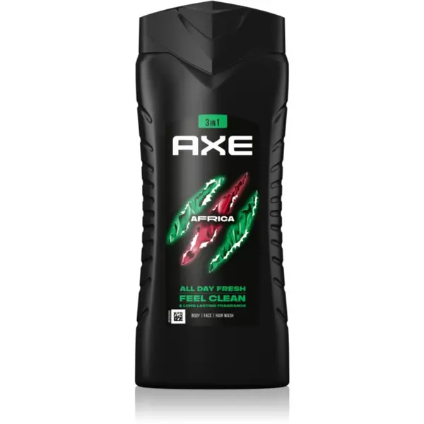 Axe Axe Africa душ-гел за лице, тяло и коса 400 мл.