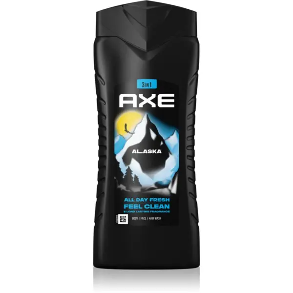 Axe Axe Alaska душ-гел за лице, тяло и коса 400 мл.