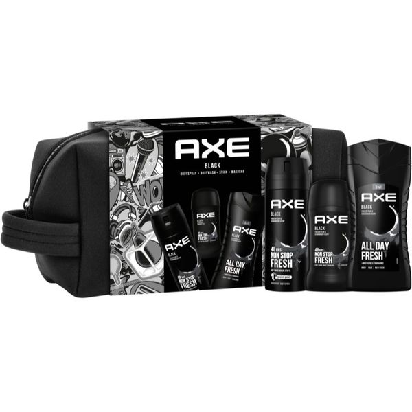Axe Axe Black Frozen Pear & Cedarwood подаръчен комплект (за тяло) за мъже