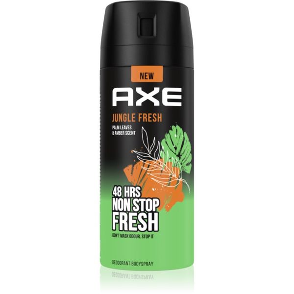 Axe Axe Jungle Fresh дезодорант и спрей за тяло за мъже Palm Leaves & Amber 150 мл.