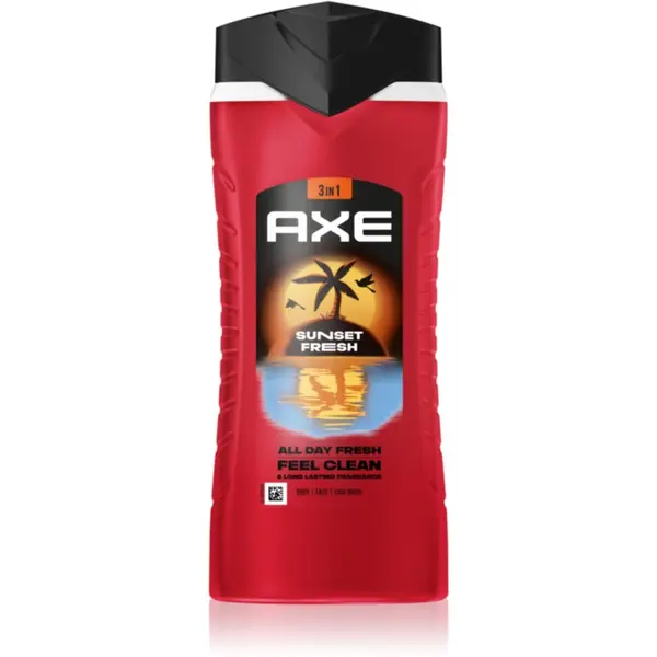 Axe Axe Sunset Fresh душ-гел за лице, тяло и коса 400 мл.