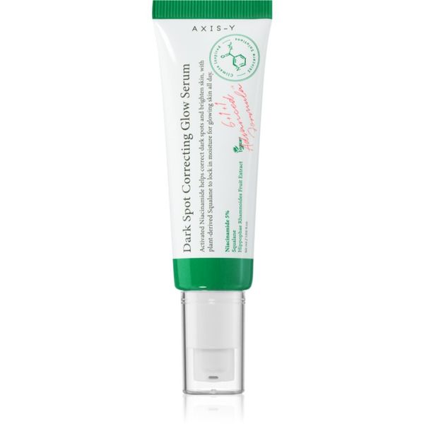 AXIS-Y AXIS-Y 6+1+1 Advanced Formula Dark Spot Correcting Glow Serum регенериращ и озаряващ серум за кожа с хиперпигментация 50 мл.