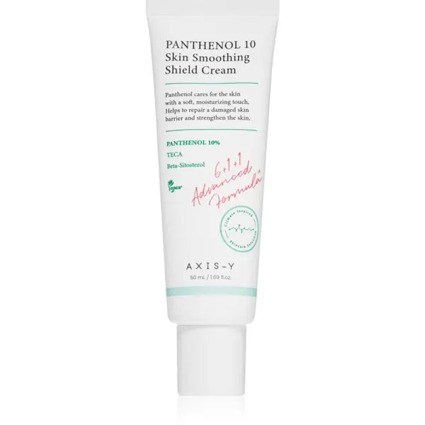 AXIS-Y AXIS-Y 6+1+1 Advanced Formula Panthenol 10 Skin Smoothing Shield Cream лек хидратиращ крем възстановяващ кожната бариера 50 мл.